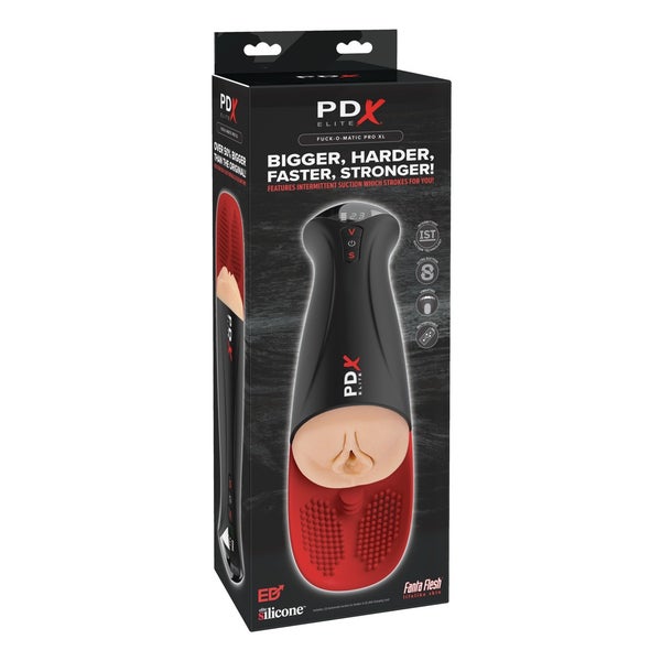 PDX - O-Matic Pro XL - Masturbator mit Hodenstimulator 1 St