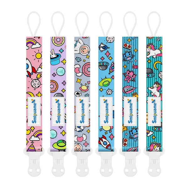 Baby Scherkette BPA Frei Stoff Dummy Clips 1 St