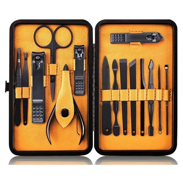 Maniküre Set Nagelknipser Pediküre Edelstahl Reisetasche Gel 1 St