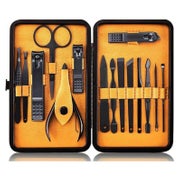 Maniküre Set Nagelknipser Pediküre Edelstahl Reisetasche Gel 1 St