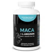 EXVital® Maca 4000 mg + L-Arginin 1800 mg Trainingsbooster 206 g