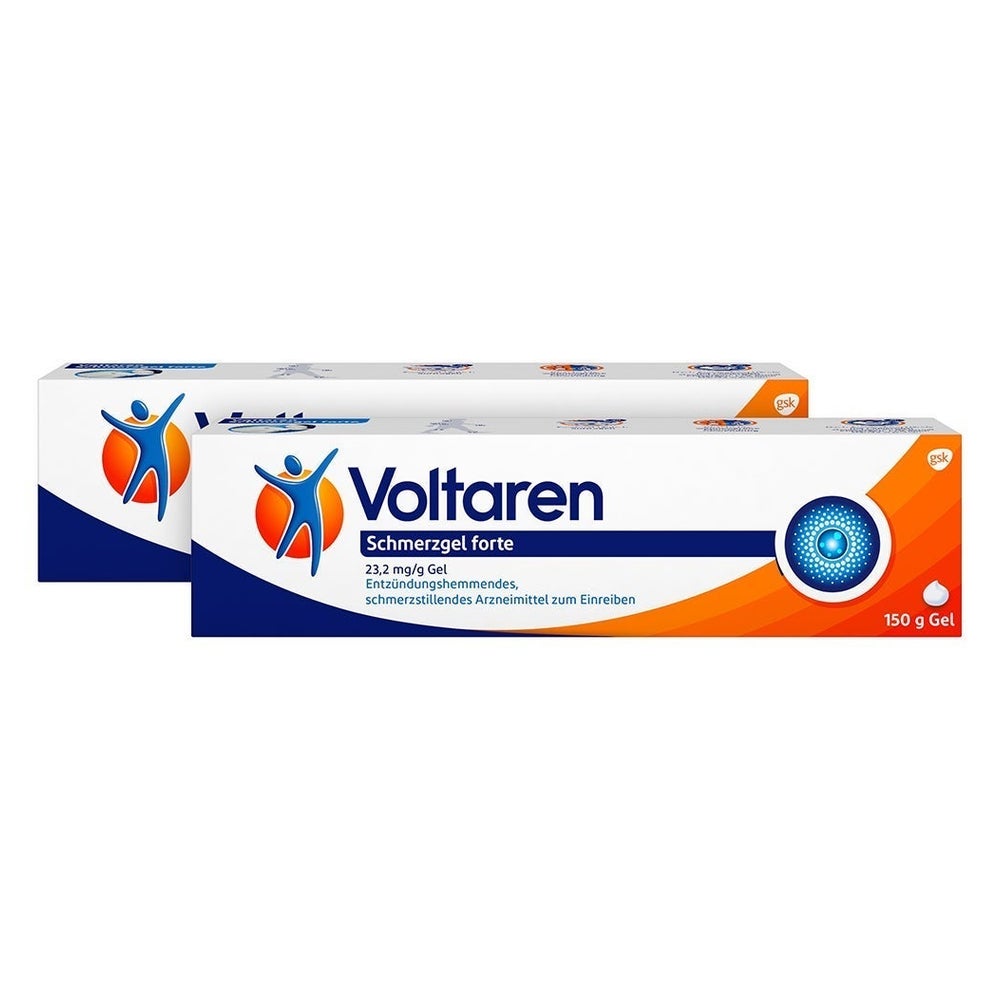 Voltaren Schmerzgel forte 23,2 mg/g DP 2X150 g