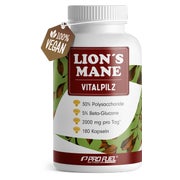 ProFuel - Lions Mane Kapseln 180x 2000mg Pilz-Extrakt 180 St