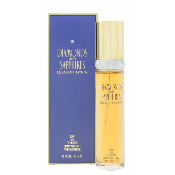 Elizabeth Taylor Diamonds & Sapphires Eau de Toilette 50ml Spray 0,05 l