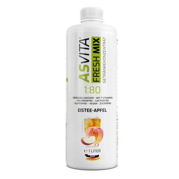 ASVita Fresh Mix Mineralgetränk 1/80 - Eistee-Apfel 1 l
