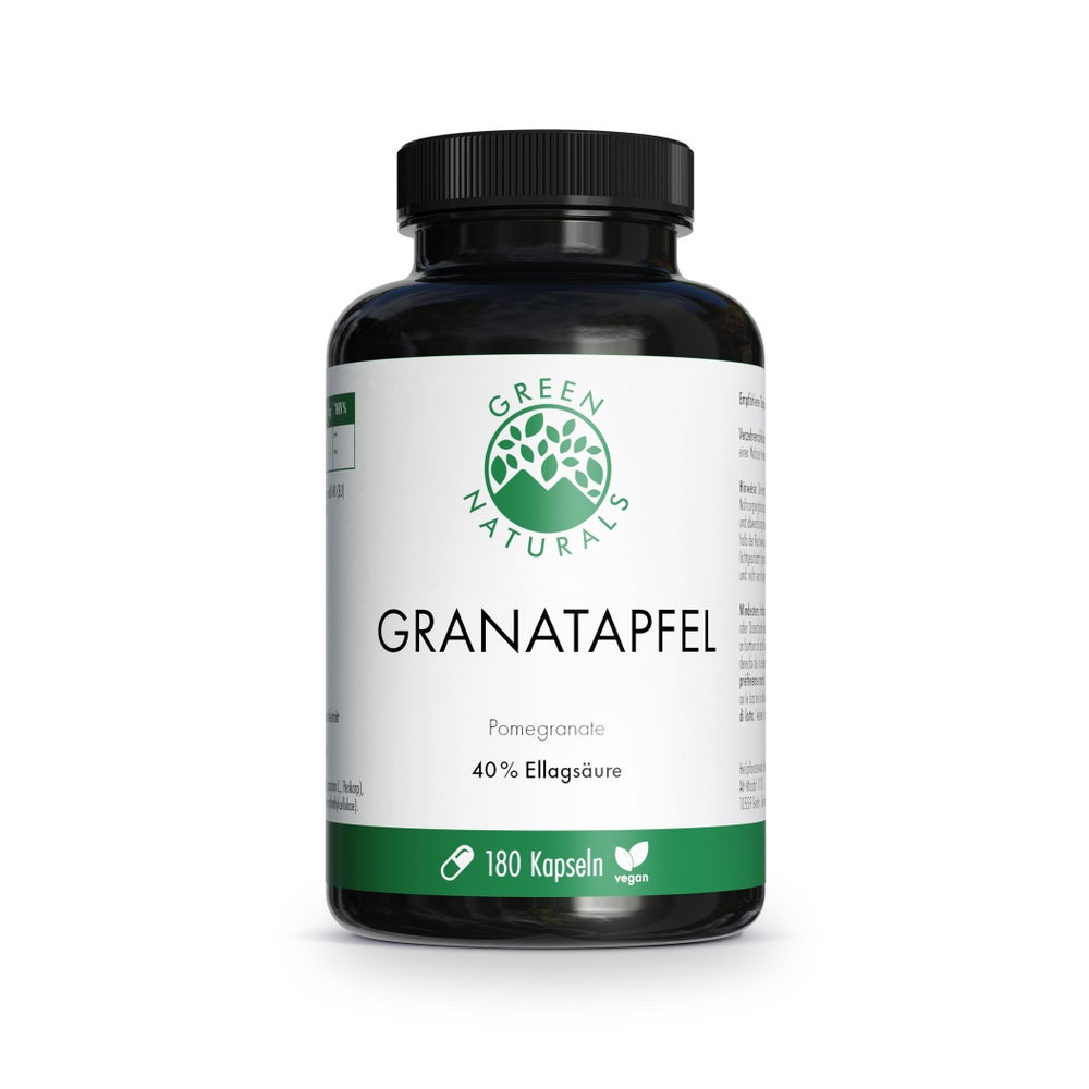 GREEN NATURALS Granatapfel + 40% Ellagsäure 180 St
