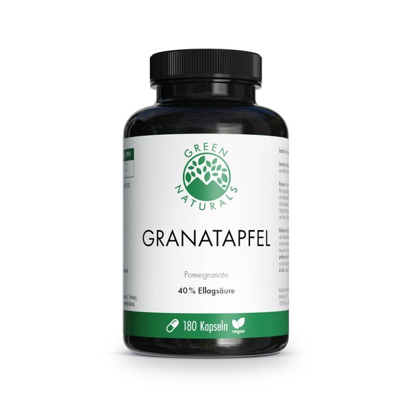 GREEN NATURALS Granatapfel + 40% Ellagsäure 180 St