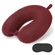 Reise Nackenkissen Memory Foam U Form Kopf Nacken 1 St