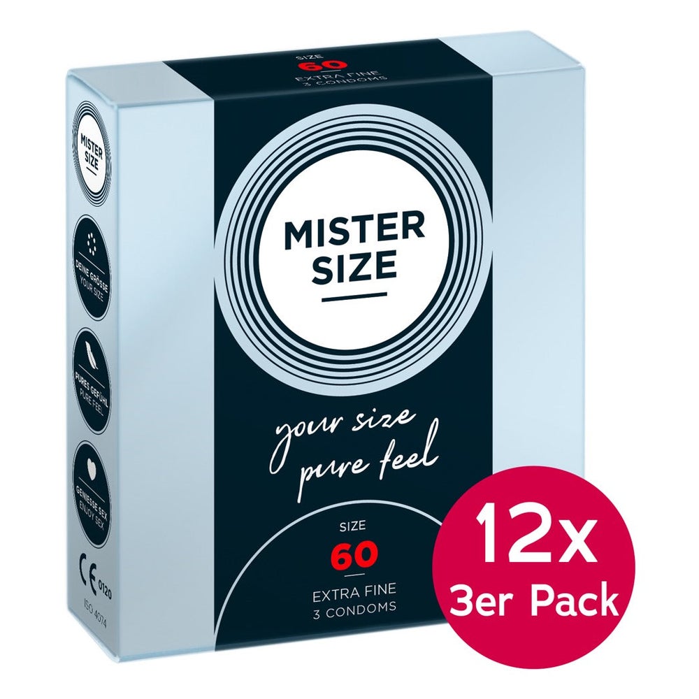 Mister Size Tray 60mm 12x 3 St