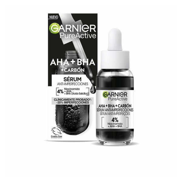 Garnier Pure Active Aha Bha Carbón Sérum Anti-Imperfecciones 30ml 0,03 l