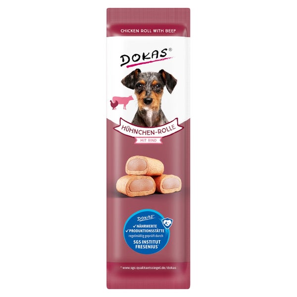 Dokas Dog Hühner-Rolle 0,01 kg