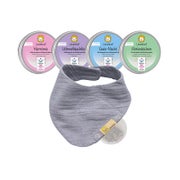 Startklar-Set "Grau" | Kräuterpads für Babys und Kinder 4x 5 St
