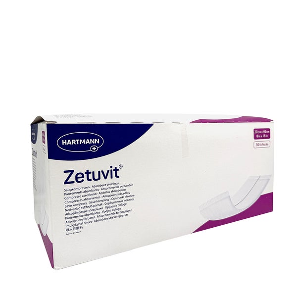 Zetuvit Saugkompressen Unsteril 20x40 cm 30 St