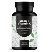 Eisen mit Vitamin C - 365 Tabletten - Bloom Naturals 365 St