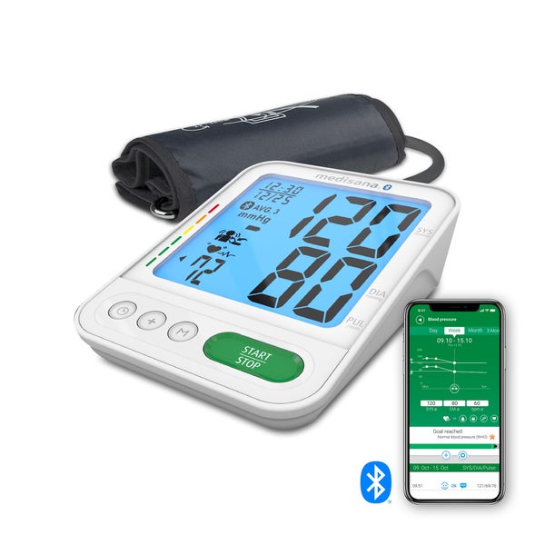 medisana BU 572 connect Oberarm-Blutdruckmessgerät mit App 1 St