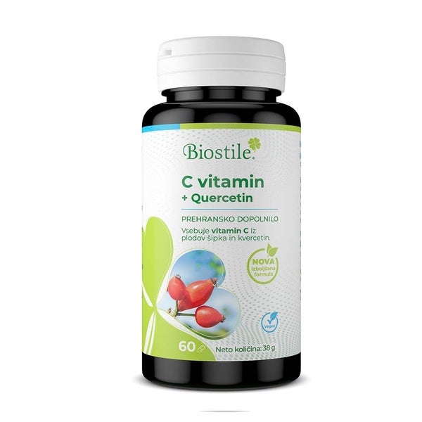 Biostile C Vitamin + Quercetin 60 St