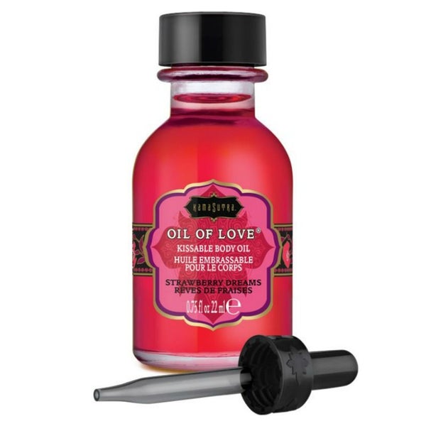 Kamasutra  Cosmetics - Essbares Massageöl - Erdbeer 22 ml