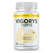 Vigorys Forte Kapseln | mit Maca | L-Arginin | L-Citrullin 60 St