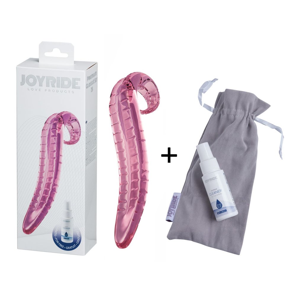 JOYRIDE - GlassiX Set - Hand gefertigter Glas-Dildo