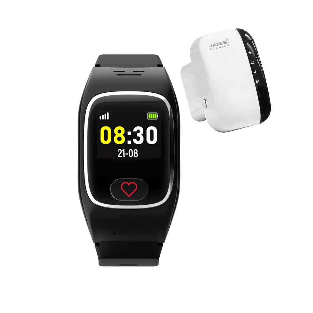 James B8 Senioren Smartwatch Notrufuhr GPS und SOS Knopf 1 St