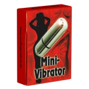 Silberner Mini-Vibrator, Unterwegs & Zu Hause (1 Stück)