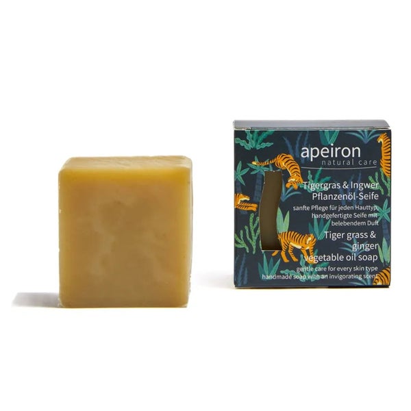 Apeiron Pflanzenölseife Tigergras & Ingwer 100 g