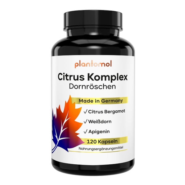 plantomol® Apigenin Weißdorn & Citrus Bergamot - Dornröschen