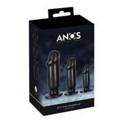 ANOS - Analplug-Set in drei Größen für Dehntraining