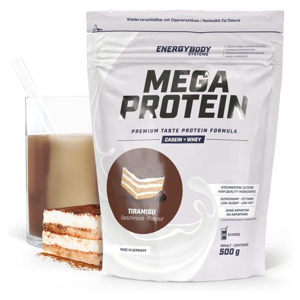 Energybody Systems Mega Protein Tiramisu 500 g