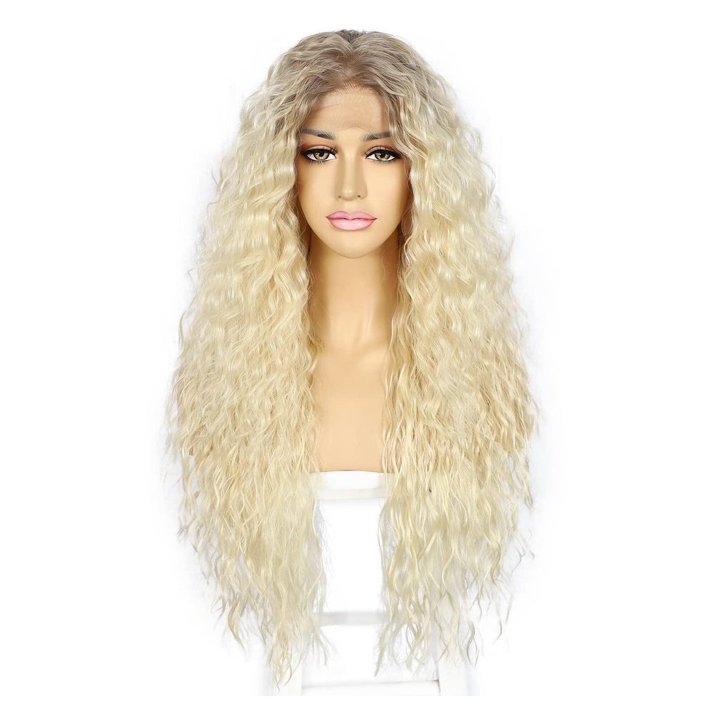 Perücke Lace Front Loose Wave Synthetik 13x3 26inch 613 Blon 1 St