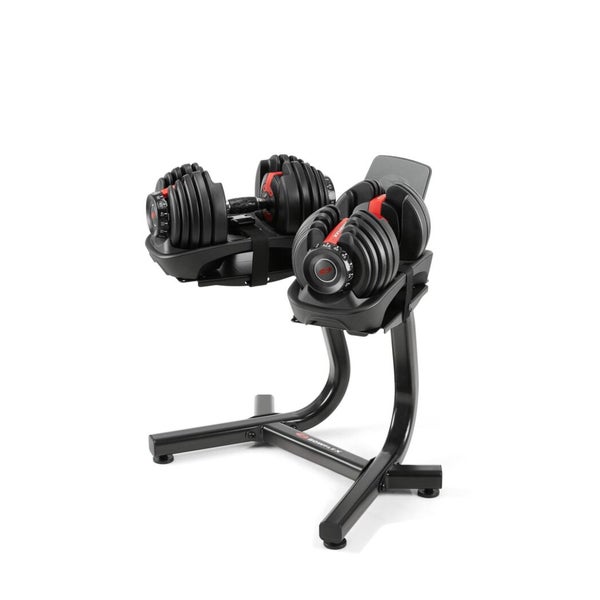 BowFlex SelectTech 552i Hanteln (Paar & Stand mit Medienfach) - Paar & Stand 1 St