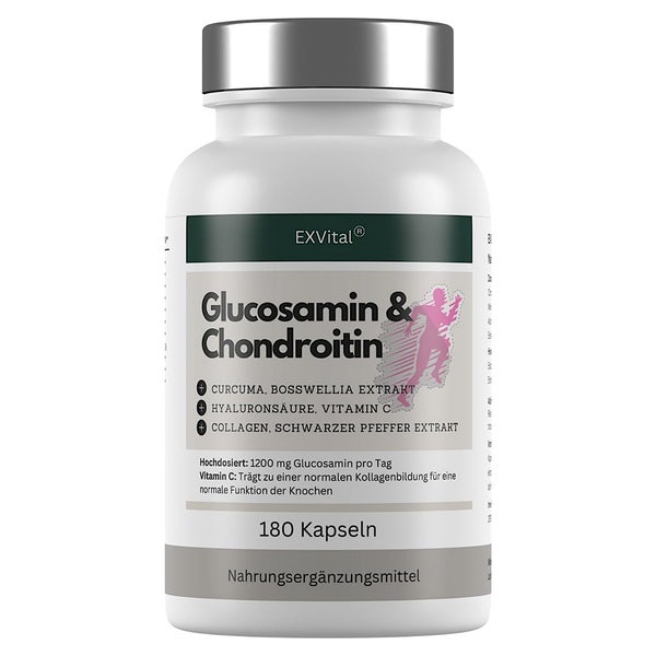 EXVital® Glucosamin Chondroitin Kapseln Komplex 177 g