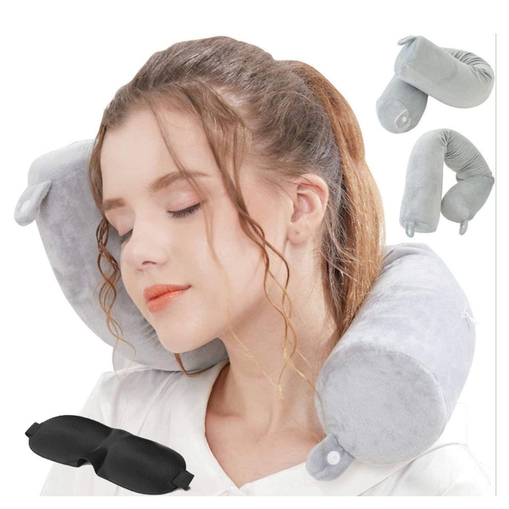 Reisekissen Memory Foam Nackenkissen Stützkissen 1 St