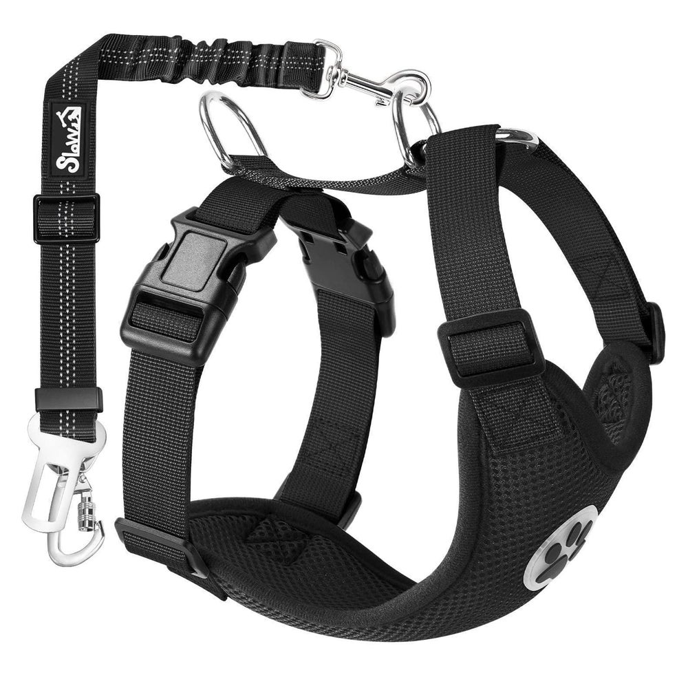 Hundegeschirr Sicherheitsgurt Auto Karabinerhaken Schnalle X 1 St