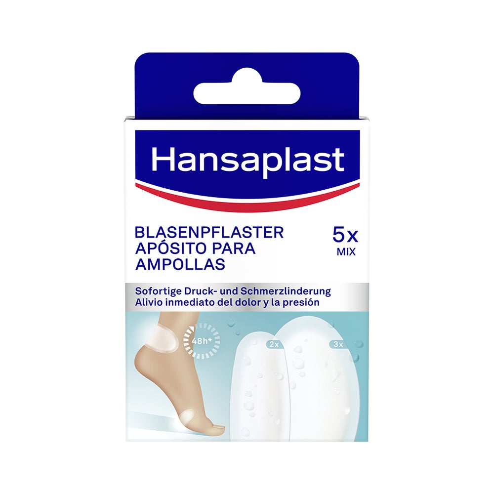Hansaplast Blasenpflaster SOS Mix-Pack 5 St