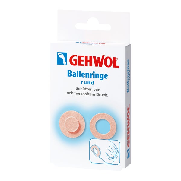 Gehwol Ballenringe Rund 6 St