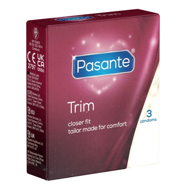Trim schmale Passform 49mm 3 Kondome (3 Kondome) 3 St