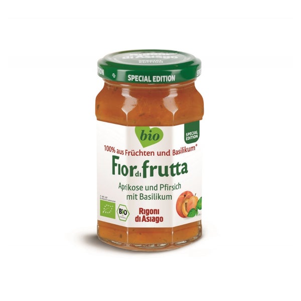 Rigoni di Asiago - Fiordifrutta Aprikose Pfirsich Basilikum