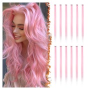 Haarverlängerungen Clip In 12Stück 21Zoll Haarsträhnen HellR 1 St