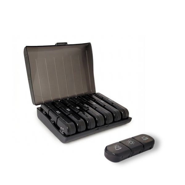 Frohbach 7-Tage-Tablettenbox mit 3 Fächern 1 St
