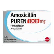 Amoxicillin Puren 1000 mg Filmtabletten 20 St
