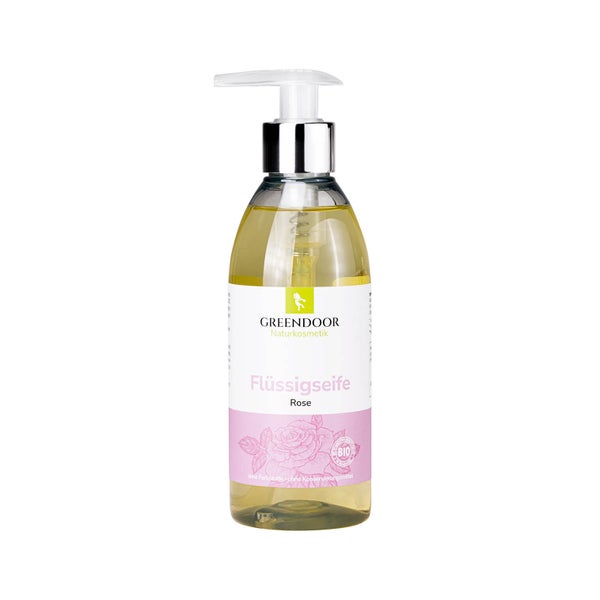 GREENDOOR Flüssigseife Rose 250 ml