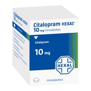 CITALOPRAM HEXAL 10 mg Filmtabletten Dose 100 St