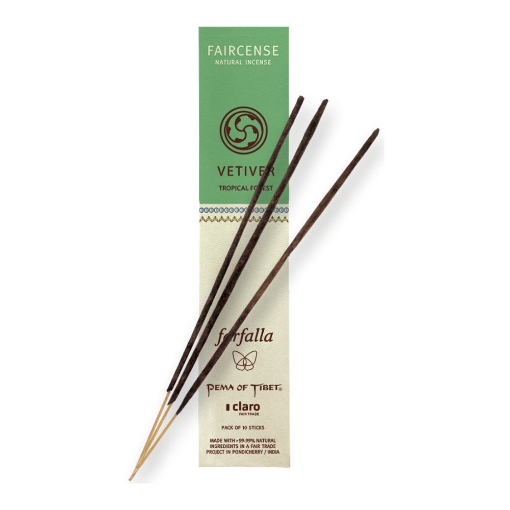 Faircense Räucherstäbchen Vetiver Tropical Forest 10 St