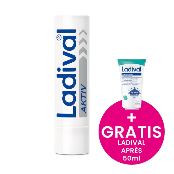 Ladival Aktiv UV-Schutzstift Lippen LSF50+ 1 St