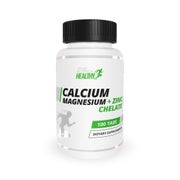 Healthy® Calcium Magnezium + Zinc Chelate 100 Tabs 100 St