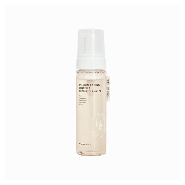 Heveblue Salmon Caring Centella Bubble Cleanser (PDRN)