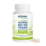 Veganes Vitamin D3 5.000 IE + K2 MK-7 Cyclo® 200 µg-Kapseln 120 St