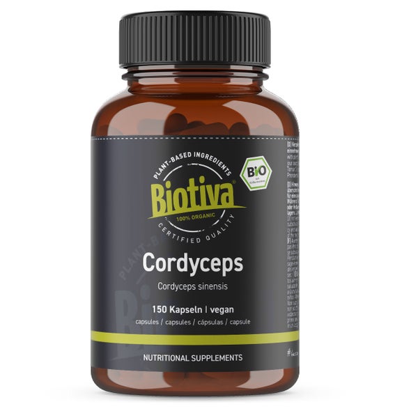 Biotiva Cordyceps Kapseln Bio 90 g