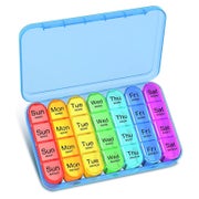 Pillendose 7 Tage 4x täglich Organizer Tablettenbox Vitamine 1 St